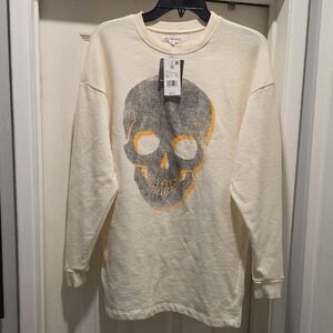 Grayson Threads Off-White Graphic Sweatshirt
